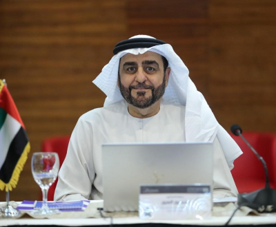 UAE Tour 2025 stage five finale at HBMSU campus