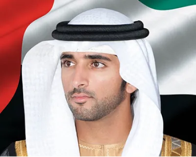 H. H. Sheikh Hamdan Bin Mohammed Bin Rashid Al Maktoum, Crown Prince of Dubai, Deputy Prime Minister, Minister of Defence of the UAE, and University President and The President of the univeristy